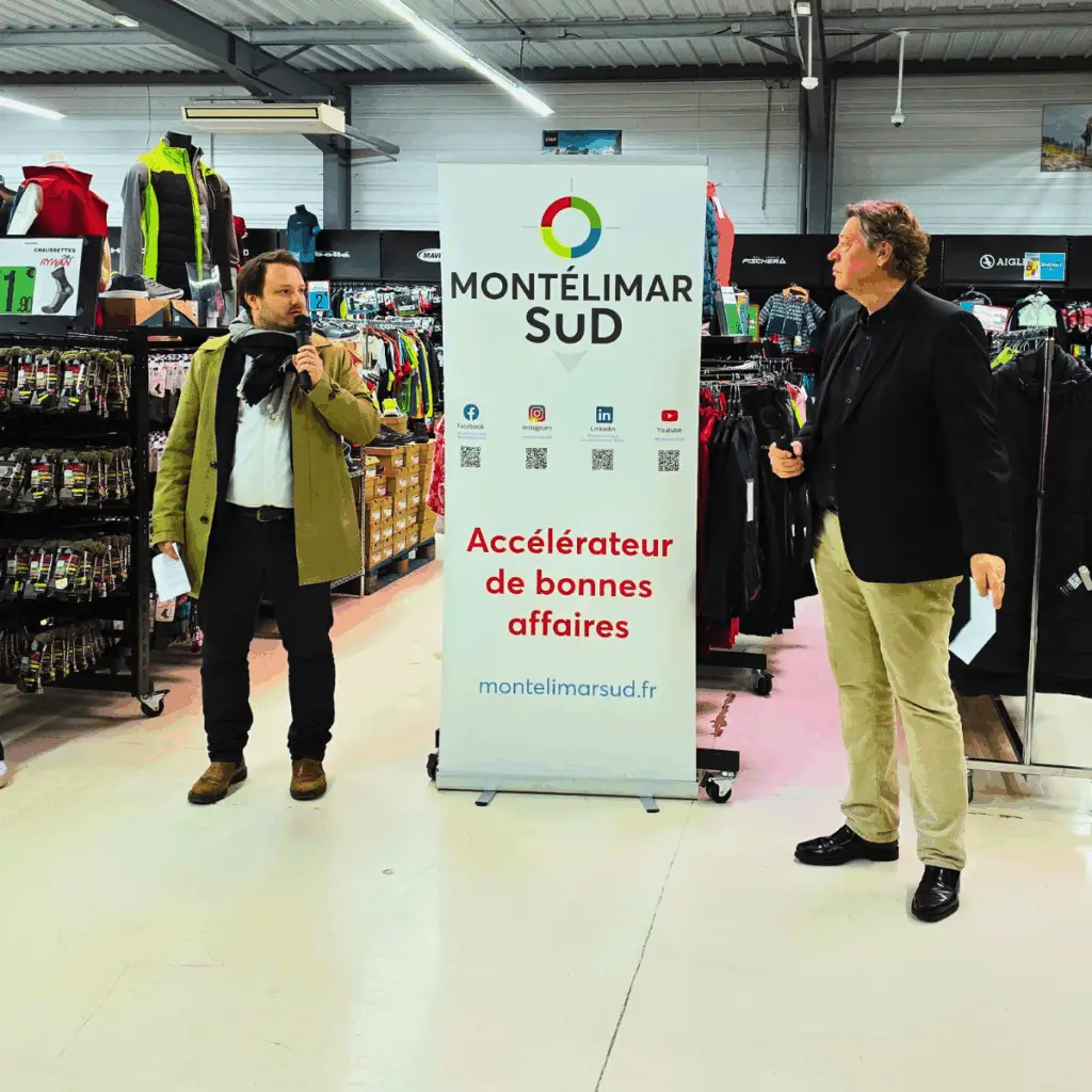 Présentation de l’aide à la rénovation de l’immobilier d’entreprise (ARIE) par Montélimar Agglomération lors du Jeudi du Sud