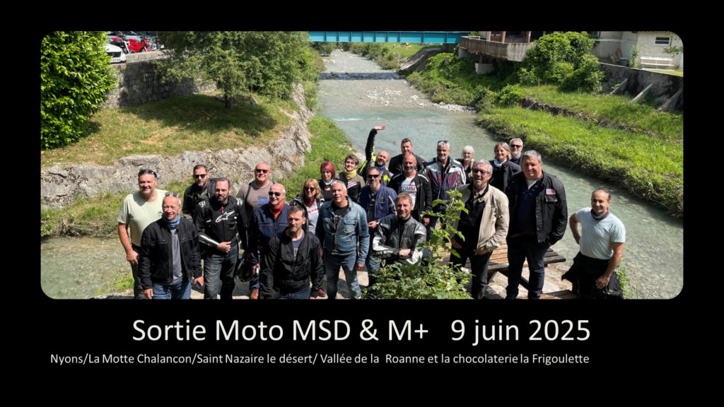 Sortie moto Montélimar Sud Développement et Montélimar Plus 2025 Drôme réseau entreprises