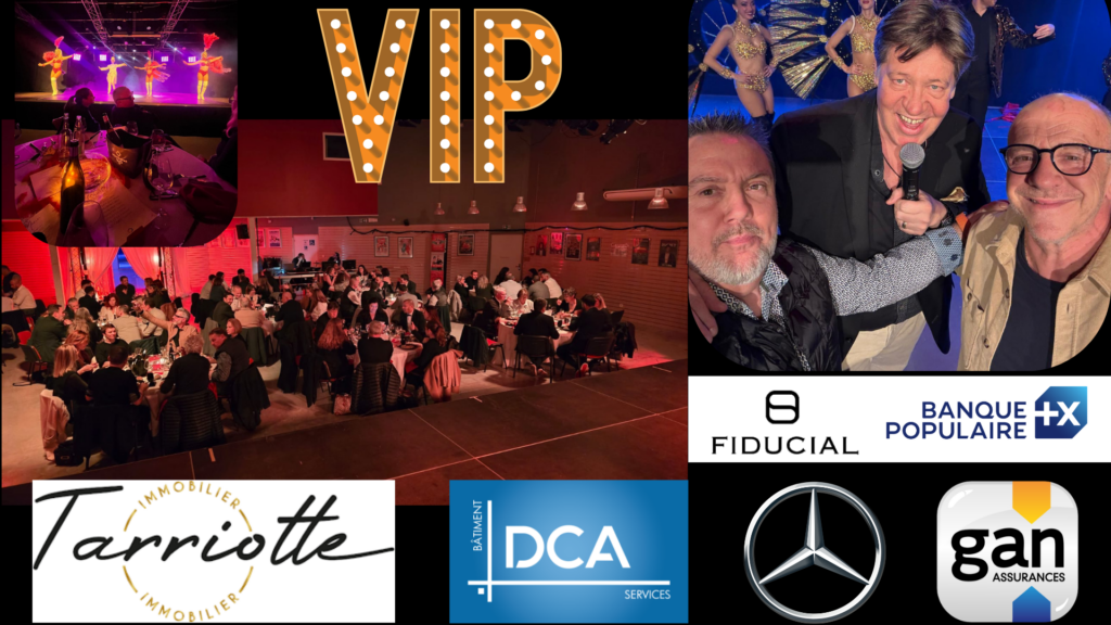 Soirée prestige Montélimar Sud Développement cabaret 2025 événement entreprises Montélimar