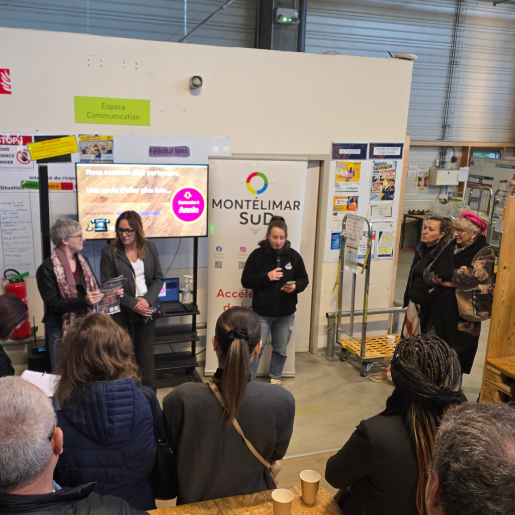 Commission animation Montélimar Sud Développement lors du Jeudi du Sud à La Poste Montélimar