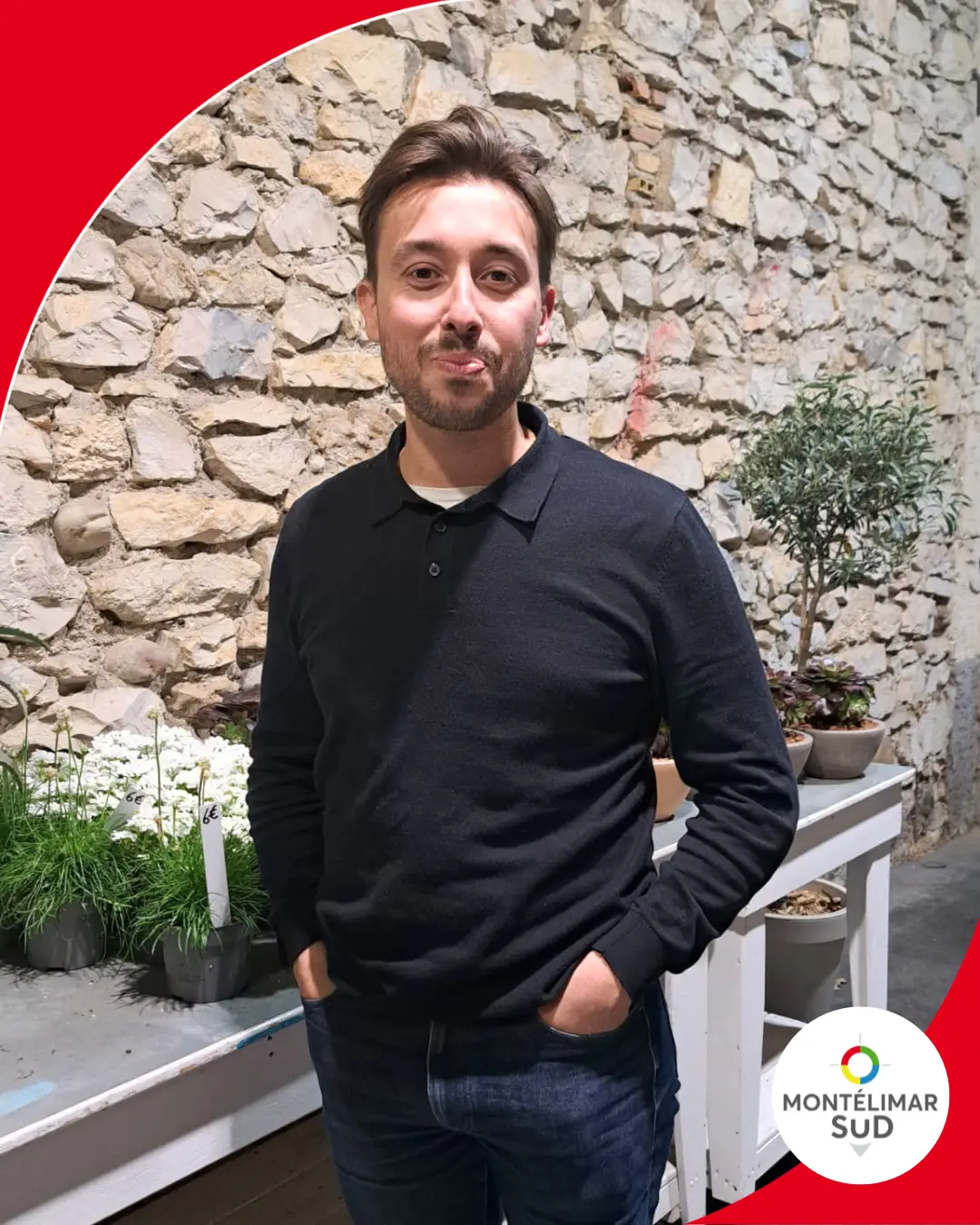 Portrait de Benjamin Breuza de Promocash lors de la soirée nouveaux adhérents de Montélimar Sud Développement