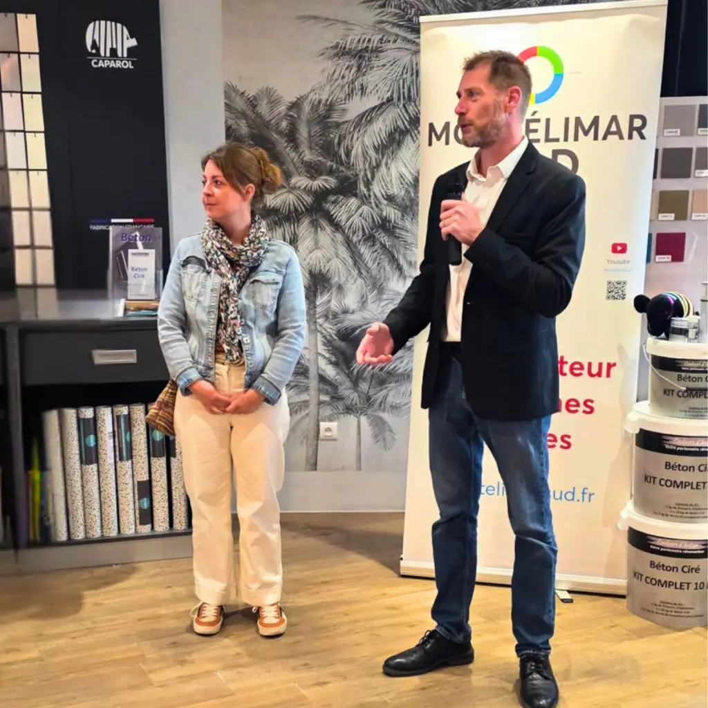Commission numérique Montélimar Sud Développement lors du Jeudi du Sud de mai chez Idéal Peinture Caparol à Montélimar