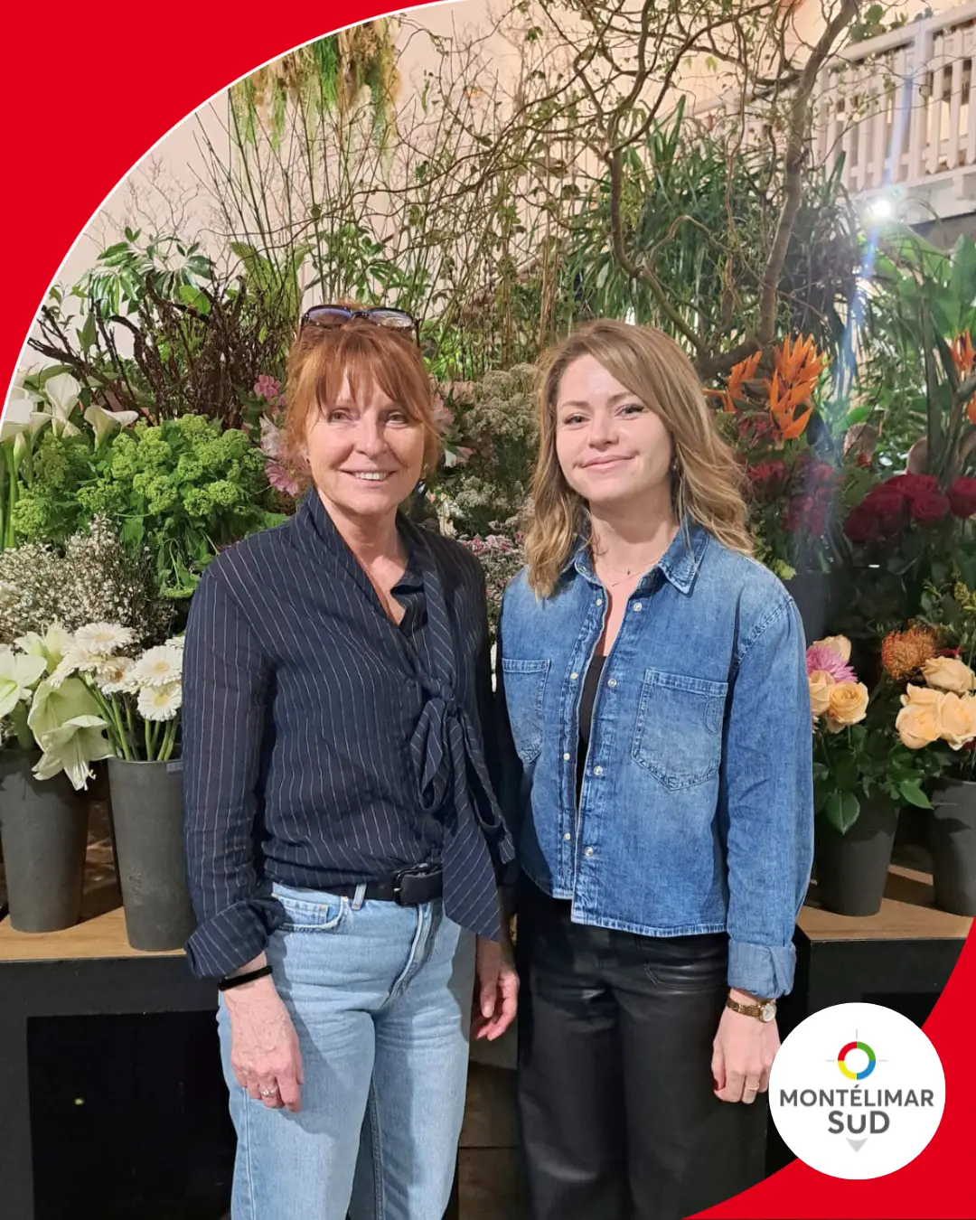 Portrait de Victoria et Agnès de Nougat Les 3 Abeilles lors de la soirée nouveaux adhérents de Montélimar Sud Développement