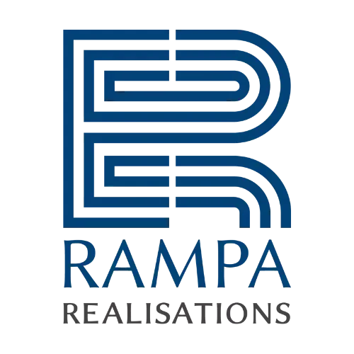 Logo Rampa Réalisations, entreprise de construction et BTP