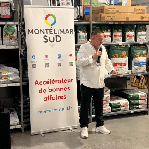 Laurent Riffard prend la parole lors du Jeudi du Sud d’octobre 2026 chez Cap Animal à Montélimar