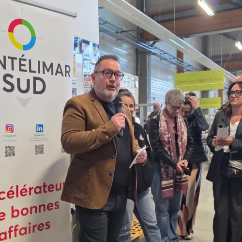 Président Montélimar Sud Développement lors du Jeudi du Sud à La Poste Montélimar